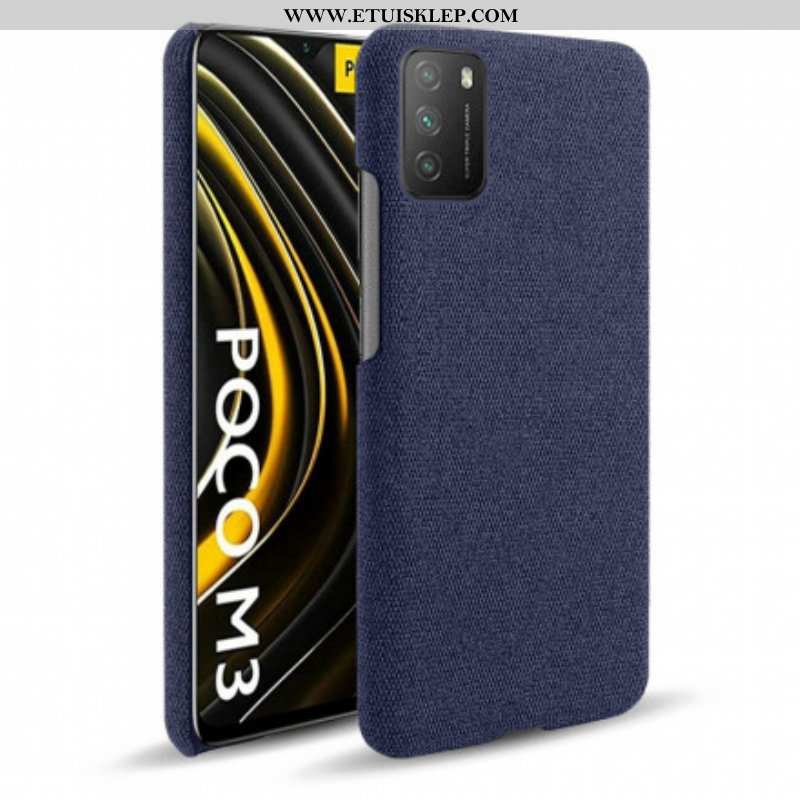 Etui do Poco M3 Szykowna Tkanina Ksq